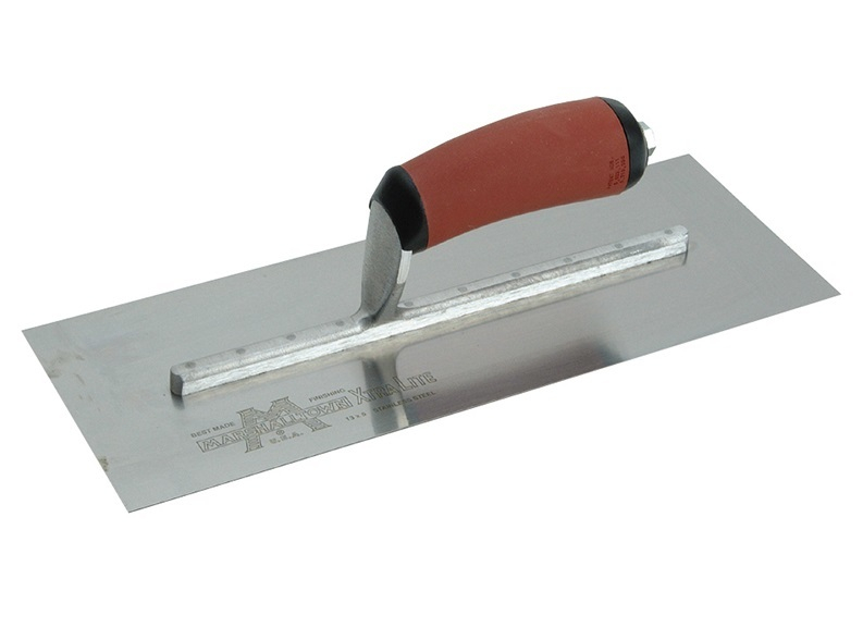 Marshalltown MXS7 Plasterers Finishing Trowel Wooden Handle 12 X 5in