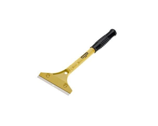 Faithfull Heavy-Duty Long Handle Scraper For Removing Wall Coverings, Wallpaper & Tiles – 150mm (6in) Blade, 600mm (24 In) Length