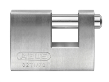 ABUS 82Ti/70 Titalium Shutter Lock Carded