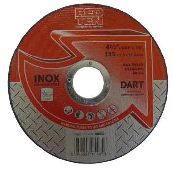4 1/2Inch Ultra Thin Flat Metal Cutting Disc (Each) 4 1/2Inch Ultra Thin Flat Metal Cutting Disc (Each)