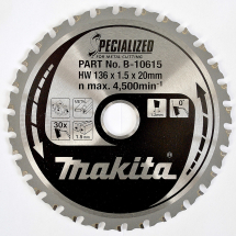 TCT Saw Blade 136mm x 30T (20mm Bore) Makita TCT Saw Blade 136mm x 30T (20mm Bore) Makita