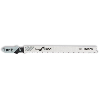Bosch T101B Wood Jigsaw Blade (Pack 5) Bosch T101B Wood Jigsaw Blade (Pack 5)