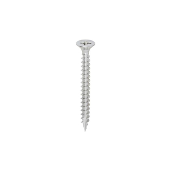 5 x 90 St/Steel Chipboard Screws (Box 100) 5 x 90 St/Steel Chipboard Screws (Box 100)