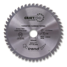 215mm x 24T x 30mm Bore Trend Craft Pro Blade 215mm x 24T x 30mm Bore Trend Craft Pro Blade