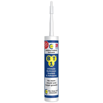 C-Tec BT1 Bathroom Sealant and Adhesive White 290ml C-Tec BT1 Bathroom Sealant and Adhesive White 290ml