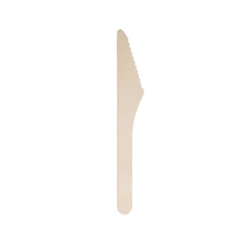 Wood Cutlery Knife (Pack 100) Wood Cutlery Knife (Pack 100)