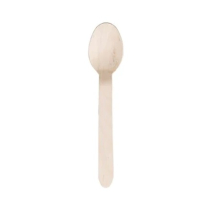 Wood Cutlery Spoon (Pack 100)