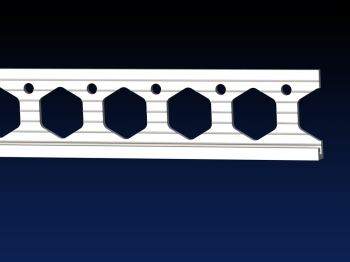 4mm Plastic Plaster Stop Bead @ 2.5m (Box 25) 4mm Plastic Plaster Stop Bead @ 2.5m (Box 25)