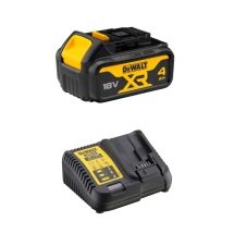 Dewalt 18V XR 4Ah Battery & Charger Dewalt 18V XR 4Ah Battery & Charger