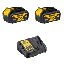 Dewalt 18V XR 4Ah Twin Pack & Charger Dewalt 18V XR 4Ah Twin Pack & Charger