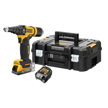Dewalt 18V XR Brushless 4.8mm Riveter c/w 1 x 1.7Ah Battery Dewalt 18V XR Brushless 4.8mm Riveter c/w 1 x 1.7Ah Battery