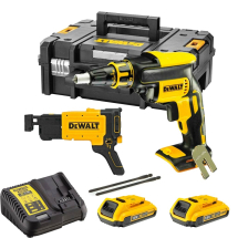 Dewalt DCF620D2K-GB 18v Li-ion XR Brushless Autofeed Drywall Screwgun c/w 2 x 2ah Batts Dewalt DCF620D2K-GB 18v Li-ion XR Brushless Autofeed Drywall Screwgun c/w 2 x 2ah Batts