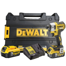 Dewalt 18v XR Brushless Impact Driver c/w 2 x 5ah Batteries Dewalt 18v XR Brushless Impact Driver c/w 2 x 5ah Batteries