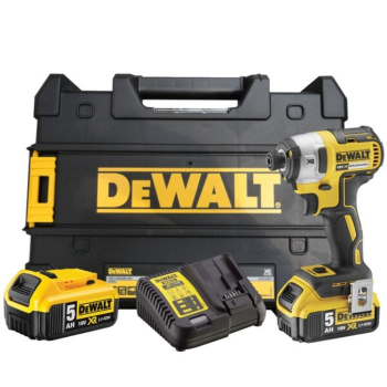 Dewalt 18v XR Brushless Impact Driver c/w 2 x 5ah Batteries Dewalt 18v XR Brushless Impact Driver c/w 2 x 5ah Batteries