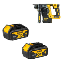 Dewalt 18V XR Brushless SDS+ Hammer Drill c/w 2 x 4Ah Batteries & Charger Dewalt 18V XR Brushless SDS+ Hammer Drill c/w 2 x 4Ah Batteries & Charger