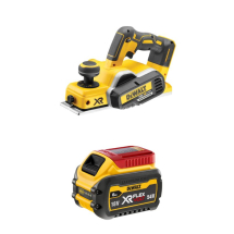 Dewalt 18V XR Brushless Planer c/w 1 x 6Ah Battery