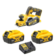 Dewalt 18V XR Brushless Planer c/w 2 x 5Ah Batteries & Charger Dewalt 18V XR Brushless Planer c/w 2 x 5Ah Batteries & Charger