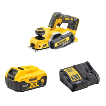 Dewalt 18V XR Brushless Planer 1 x 5Ah Battery & Charger