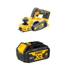 Dewalt 18V XR Brushless Planer c/w 1 x 4Ah Battery Dewalt 18V XR Brushless Planer c/w 1 x 4Ah Battery