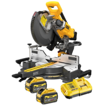 Dewalt XR 54v FlexVolt 305mm Slide Mitre Saw c/w 2 x 9Ah Dewalt XR 54v FlexVolt 305mm Slide Mitre Saw c/w 2 x 9Ah