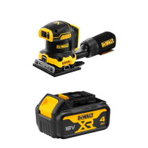 Dewalt 18V XR 1/4inch Sheet Sander c/w 1 x 4Ah Battery Dewalt 18V XR 1/4inch Sheet Sander c/w 1 x 4Ah Battery