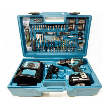 Makita 18v Brushless Combi c/w 1x5Ah batt & 101 Piece Set Makita 18v Brushless Combi c/w 1x5Ah batt & 101 Piece Set