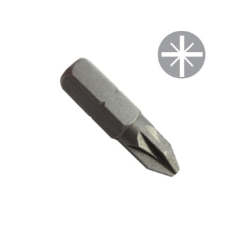 Screwdriver Insert Bit - Pozi No 2 (Box 100) Screwdriver Insert Bit - Pozi No 2 (Box 100)