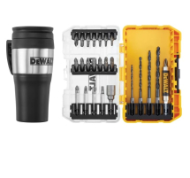 Dewalt 25 Piece Drill Drive Set c/w Mug Dewalt 25 Piece Drill Drive Set c/w Mug