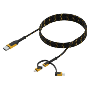 Dewalt 3-in-1 Reinforced Combo Cable (6ft) Dewalt 3-in-1 Reinforced Combo Cable (6ft)
