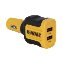 Dewalt 2-Port Mobile USB Car Charger 24W Dewalt 2-Port Mobile USB Car Charger 24W