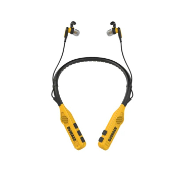 Dewalt Jobsite Pro Max Neckband Earphones c/w Speaker Dewalt Jobsite Pro Max Neckband Earphones c/w Speaker