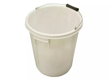 Faithfull 5 Gallon 25litre White Bucket Faithfull 5 Gallon 25litre White Bucket