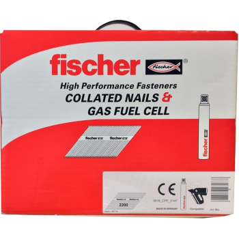 Fischer 2.8 x 51mm Ring St/Stl Nail Fuel Pack (1'100) Fischer 2.8 x 51mm Ring St/Stl Nail Fuel Pack (1'100)