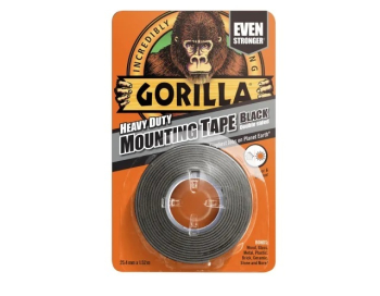 Gorilla Black Double Sided Mounting Tape (Each) Gorilla Black Double Sided Mounting Tape (Each)