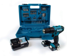Makita 12v CXT Combi Drill c/w 2 x 2ah Batts & 74pce Set Makita 12v CXT Combi Drill c/w 2 x 2ah Batts & 74pce Set