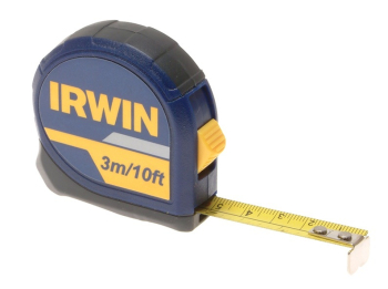 Irwin Standard Pocket Tape 3m/10ft Irwin Standard Pocket Tape 3m/10ft