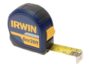 Irwin Standard Pocket Tape 8m/26ft Irwin Standard Pocket Tape 8m/26ft