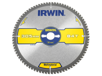 Irwin Multi Material Circular Saw Blade 305 x 30mm x 84T