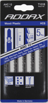 T101B Jigsaw Blades (Pack 5) T101B Jigsaw Blades (Pack 5)