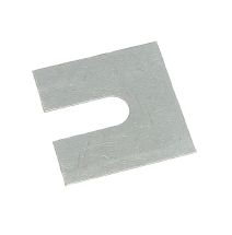 50 x 50 x 1mm 14mm Slot Metal Galv Horseshoe Shim (Each) 50 x 50 x 1mm 14mm Slot Metal Galv Horseshoe Shim (Each)