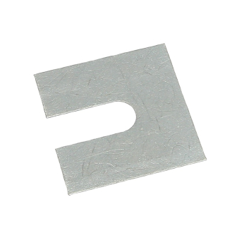 50 x 50 x 10mm 14mm Slot Metal Galv Horseshoe Shim (Each) 50 x 50 x 10mm 14mm Slot Metal Galv Horseshoe Shim (Each)