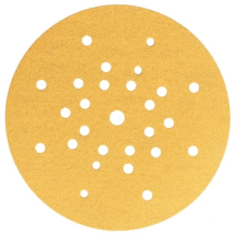 Mirka 225mm Gold Grip Discs 40Grit (Pack 25)