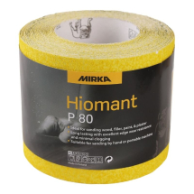 Mirka Hiomant 115mm x 10m x 80G Sandpaper Roll Mirka Hiomant 115mm x 10m x 80G Sandpaper Roll