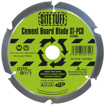 Dewalt 165mm Cement Board Blade (20mm Bore) 4T Dewalt 165mm Cement Board Blade (20mm Bore) 4T