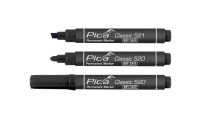 Pica 520-40 Permanent Marker Round tip 1-4mm Black