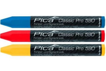 Pica Industrial Crayon PRO Red (Pack 12)