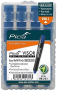 Pica 991/41 Visor Permanent Easy-Refil Pack Blue