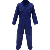 P/Cotton Boilersuit Navy (XL)