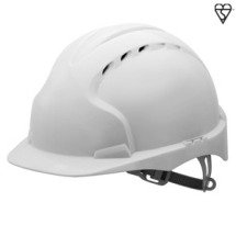 JSP White EVO 3 Vented Helmet