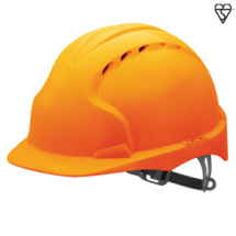 JSP Orange EVO 3 Vented Helmet